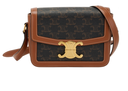 Teen Triomphe, &pound;1,500, Handbags, Brown, Canvas, Front view